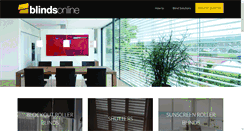 Desktop Screenshot of blindsonline.net.nz